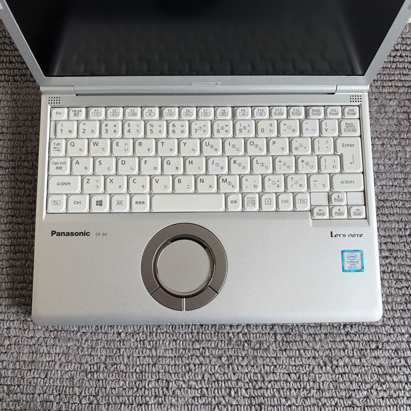 Panasonic CFSV7-3 i5-8350U メモリ8GB SSD1TB Win11 顔認証