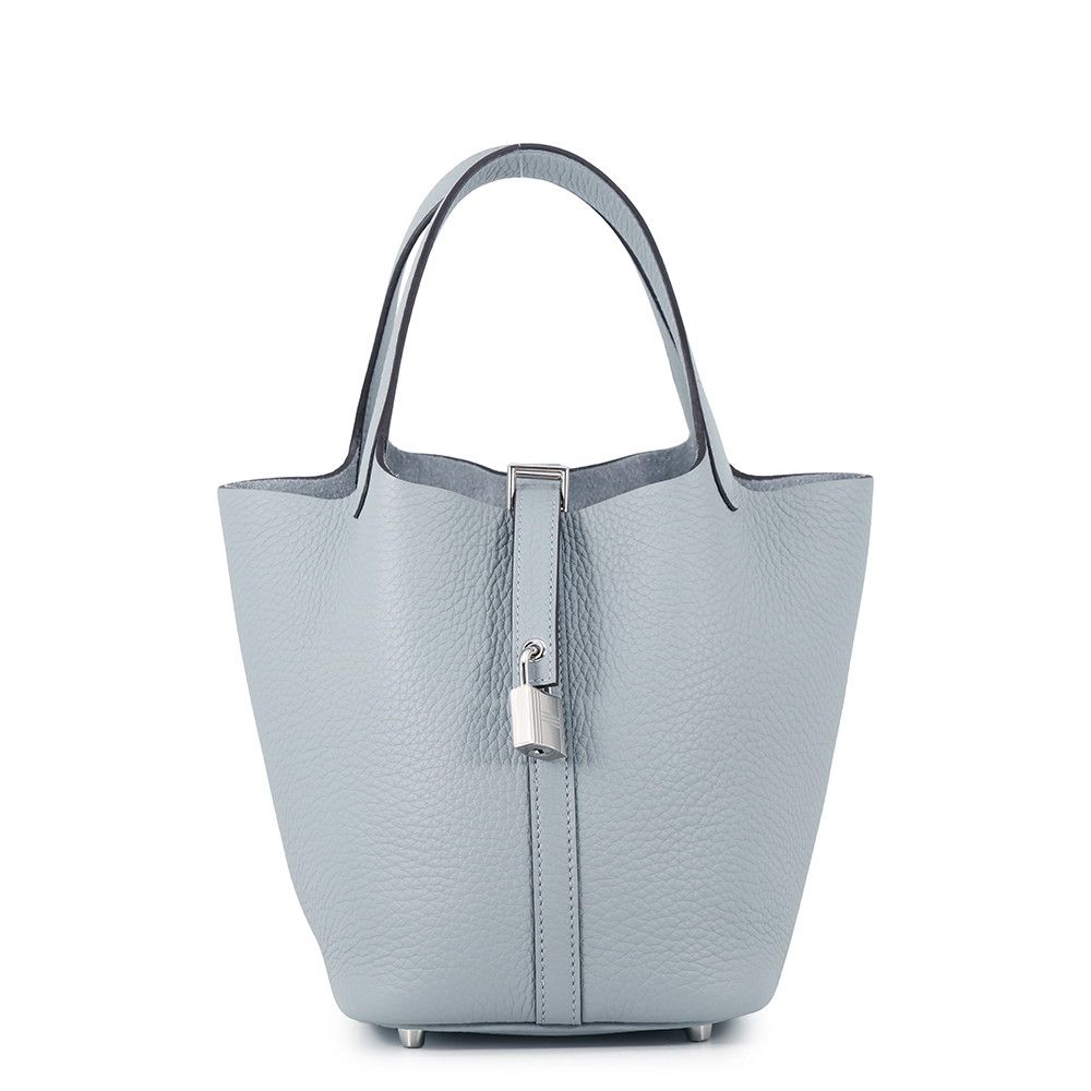 エルメス ハンドバッグ ピコタンロックPM グリパンタン/シルバー金具 トリヨンクレマンス G刻印 HERMES 357,660円