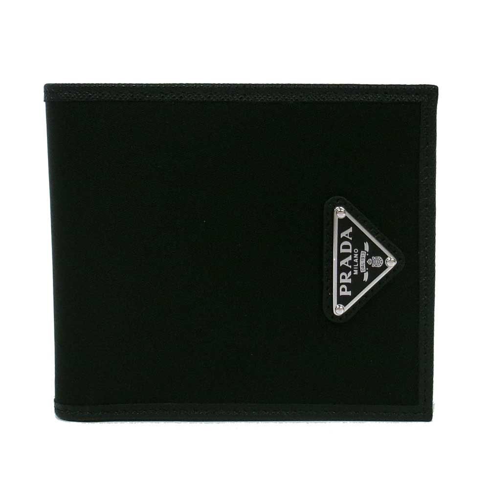 新品】プラダ 財布 二つ折り財布(小銭入れあり) PRADA ナイロン