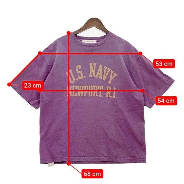 REMI RELIEF レミレリーフ Tシャツ SP加工14 天竺T U.S. NAVY 半袖
