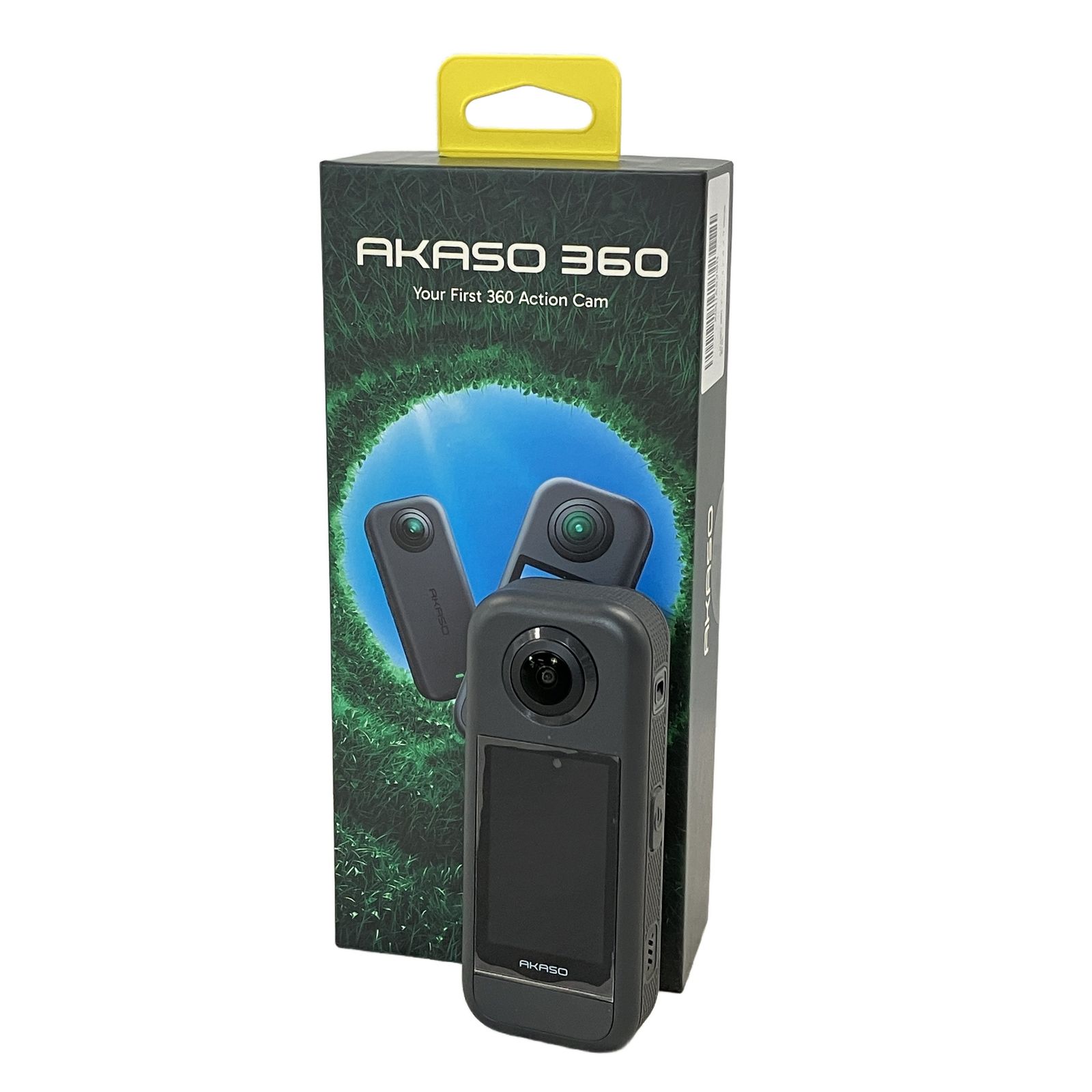 AKASO 360 アクションカメラ 360度 撮影 動画 バッテリーチャージャー付き アカソ 中古 W11463621
