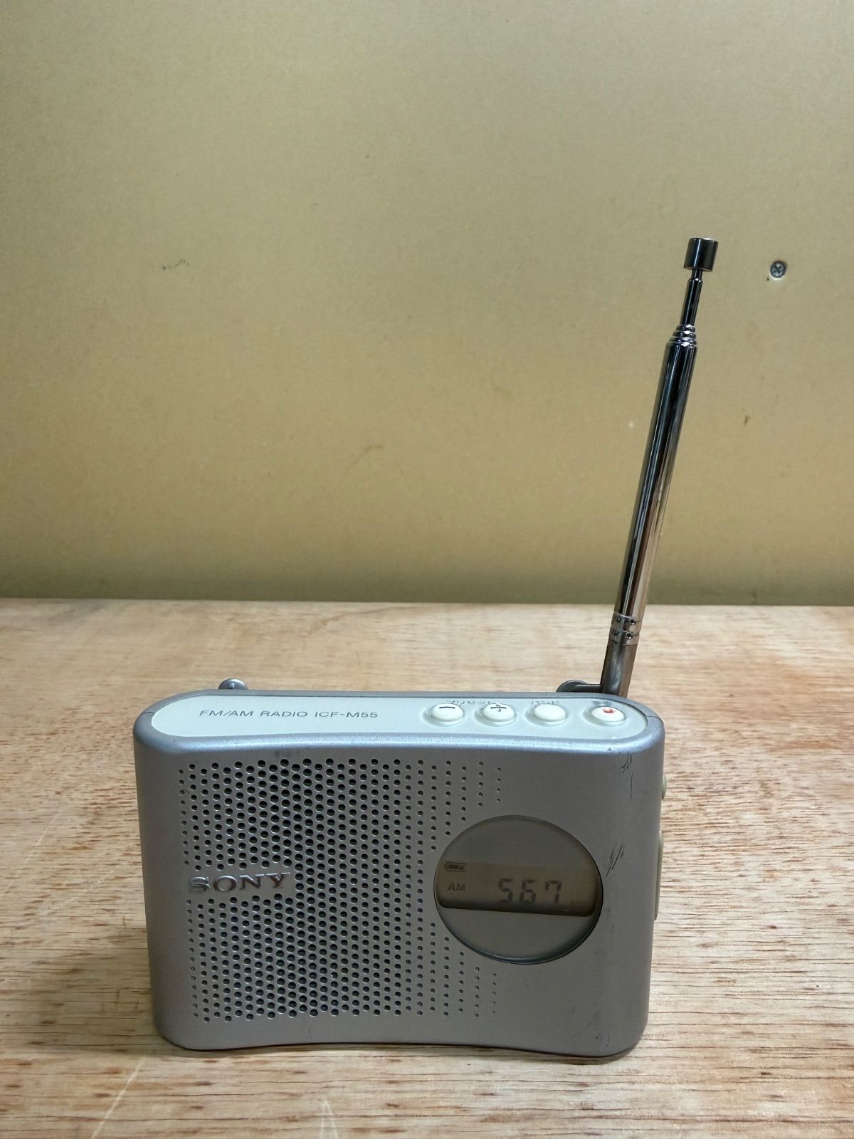 SONY ソニー FM/AMラジオ ICF-M55 - メルカリ