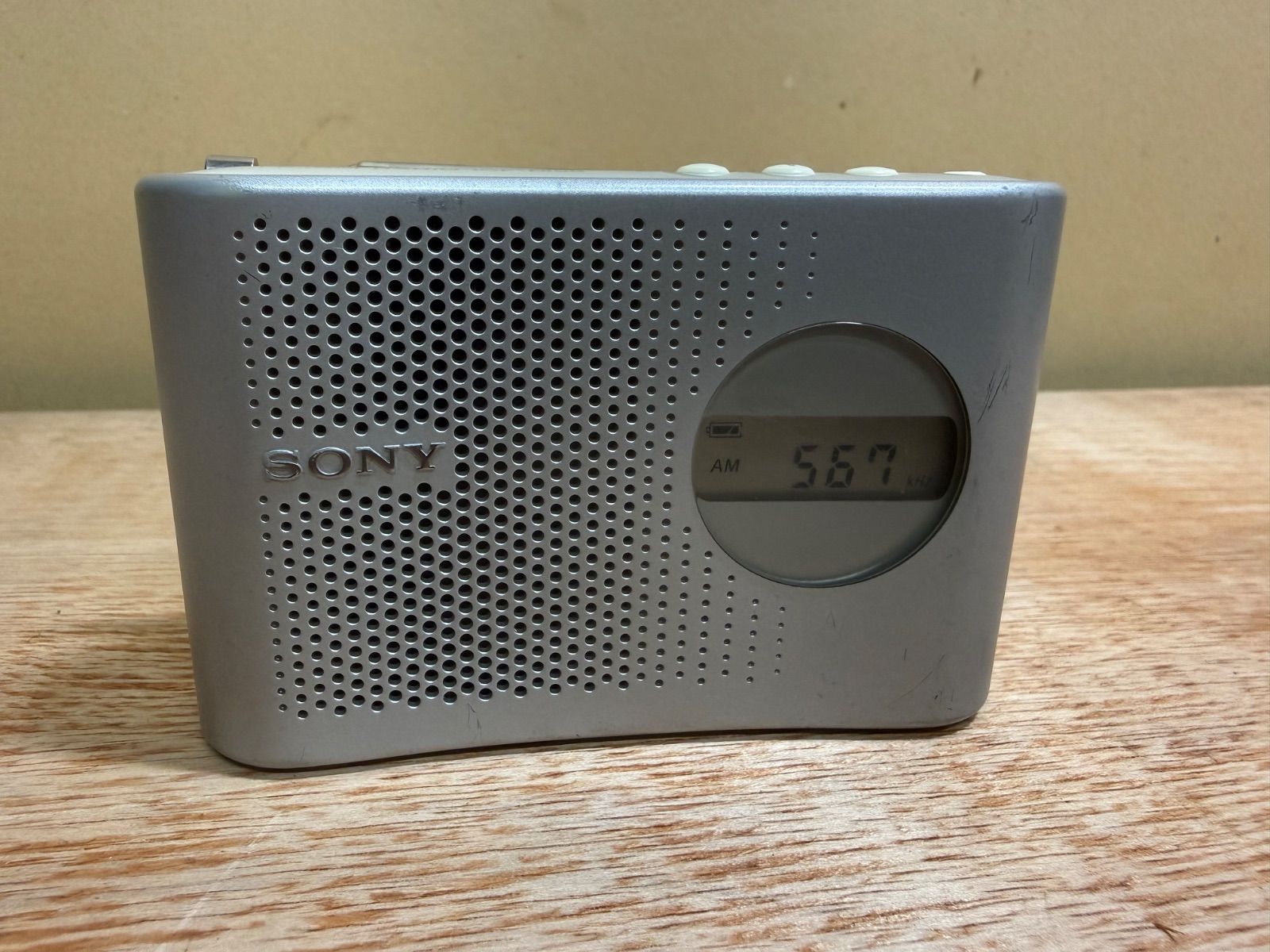 SONY ソニー FM/AMラジオ ICF-M55 - メルカリ