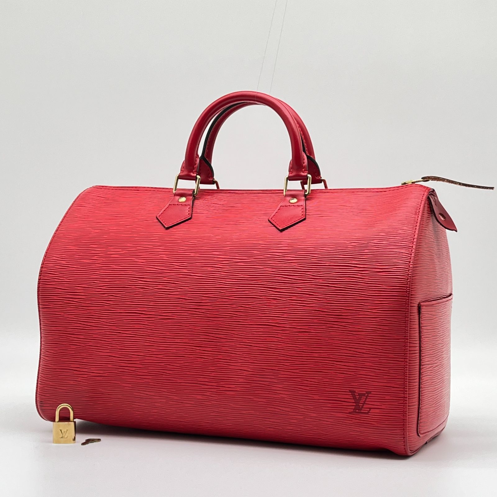LOUIS VUITTON スピーディ 35 エピ レッド ハンドバッグ ミニボストン M42997【状態ランク:S】