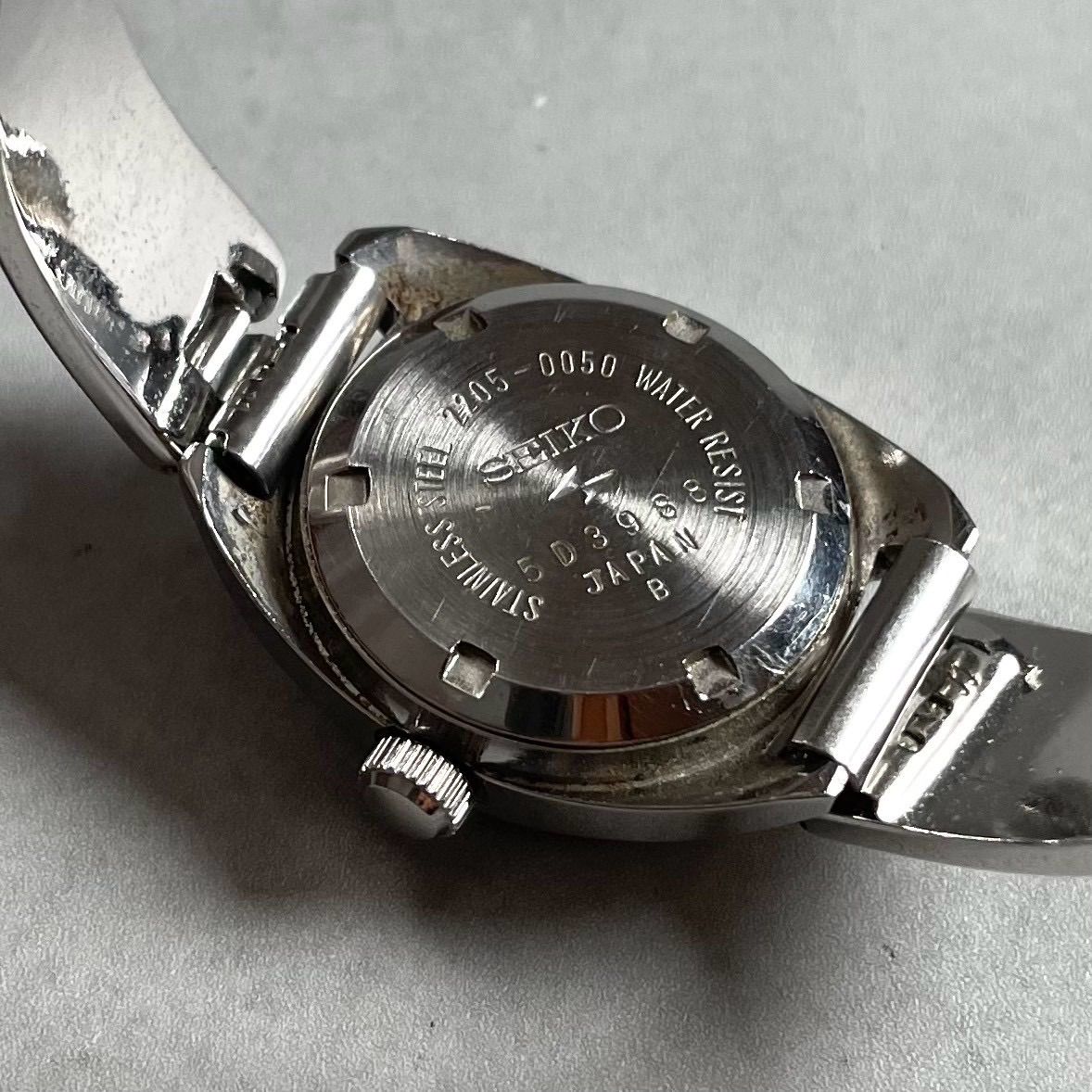 希少/稼働品】SEIKO セイコー 1975年製造 自動巻き 17石 2205-0050