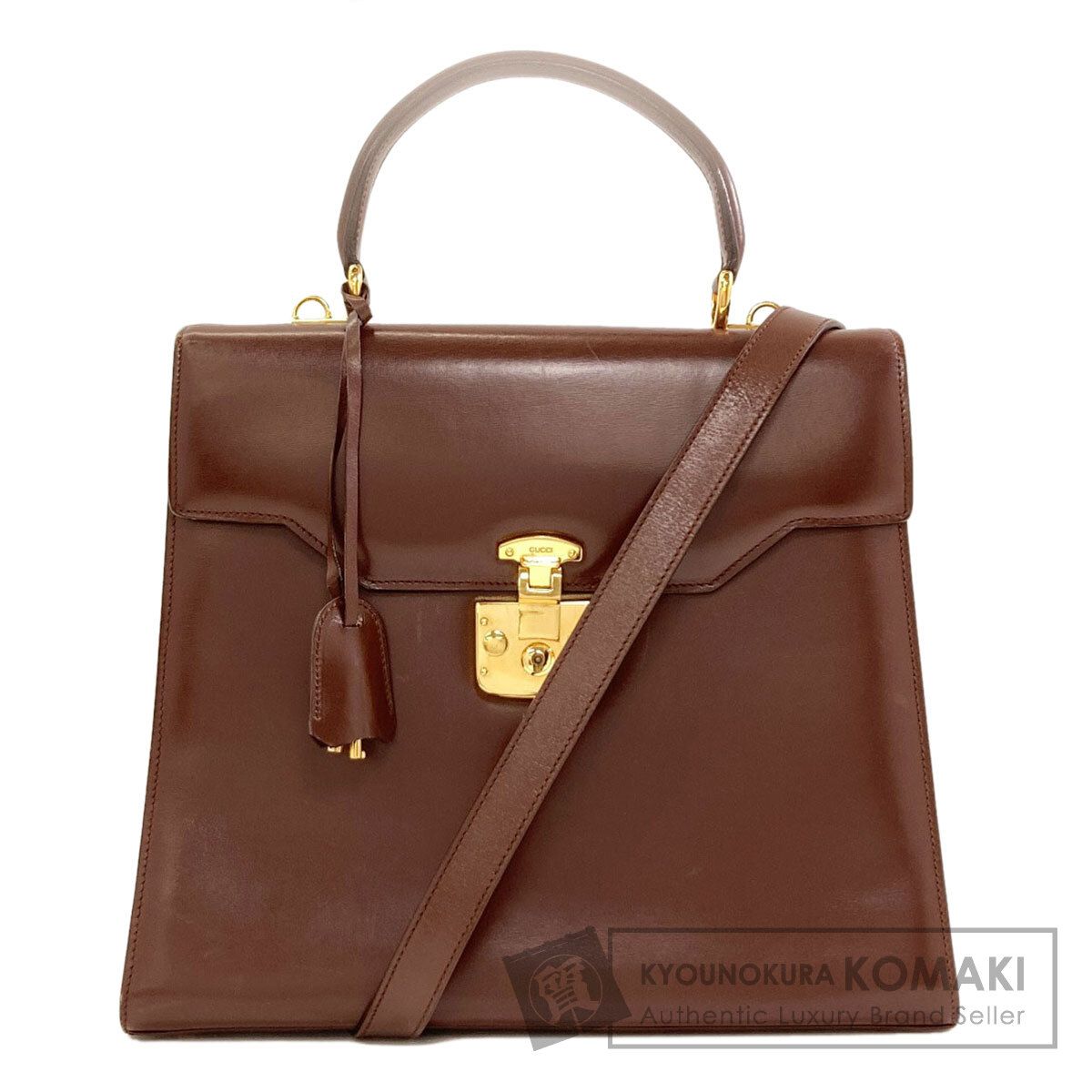 GUCCI グッチ 000・01・0192 2WAY ハンドバッグ レザー レディース [中古]