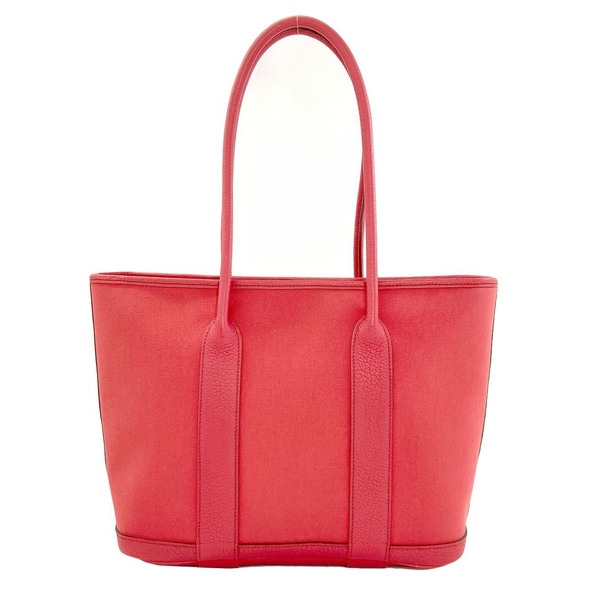 エルメス　ガーデンジップMM HERMES エルメス ガーデンジップPM シルバー金具 トートバッグ トワル