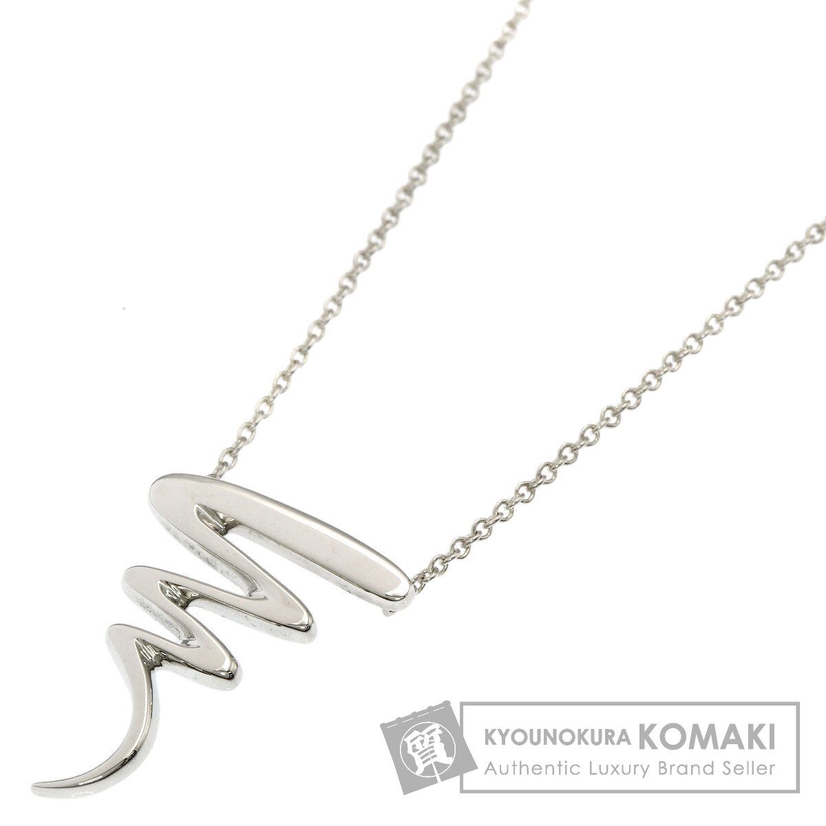 TIFFANY&Co. ティファニー スクリブル ネックレス SV レディース [中古]