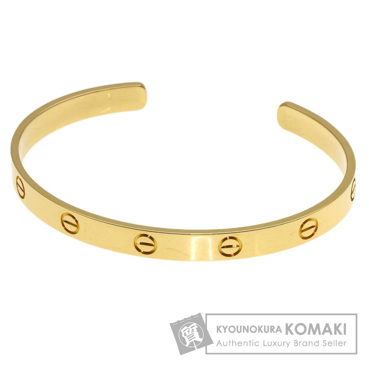 CARTIER カルティエ オープン ラブブレス #19 ブレスレット K18YG レディース [中古]