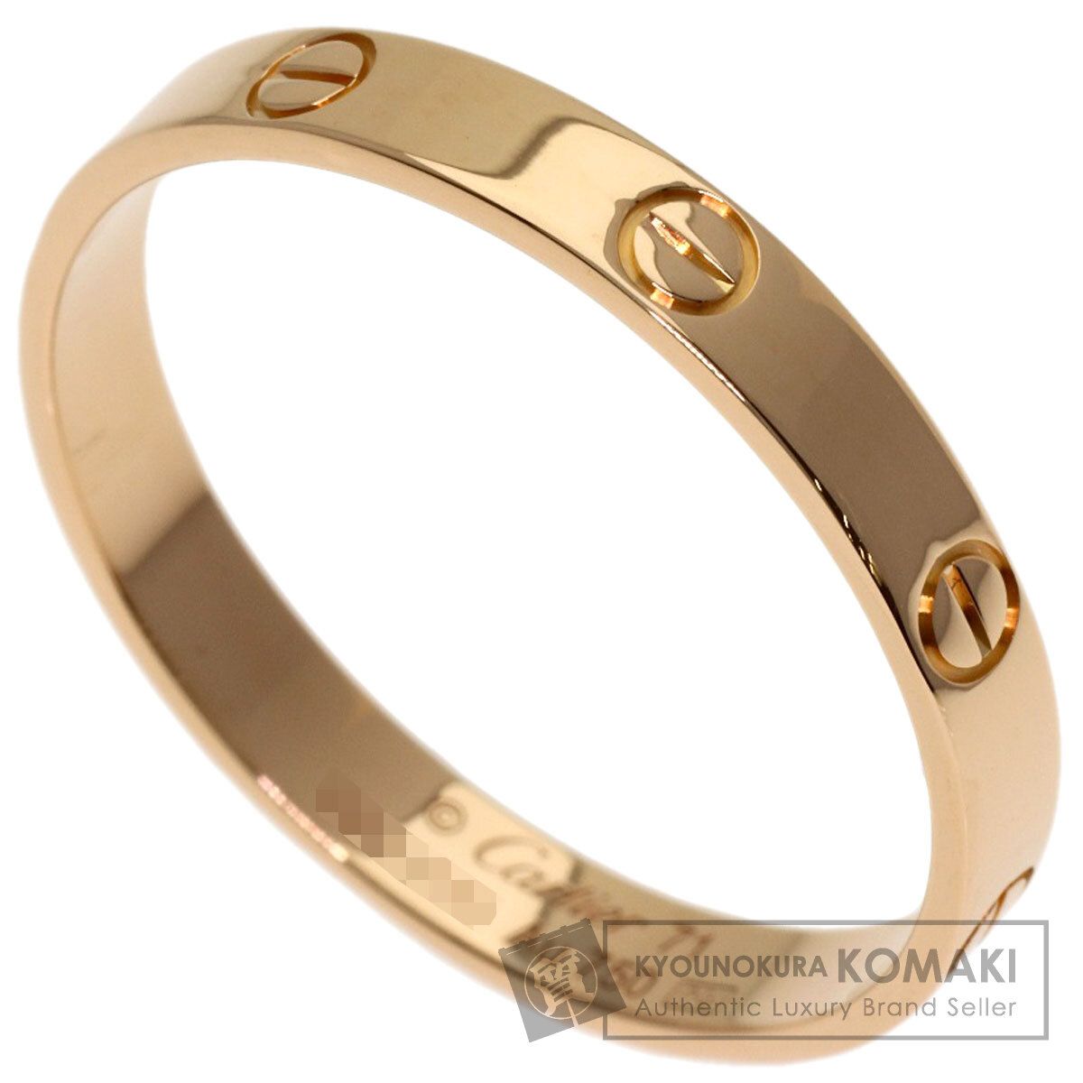 CARTIER カルティエ ミニ ラブリング #71 リング・指輪 K18PG レディース [中古]