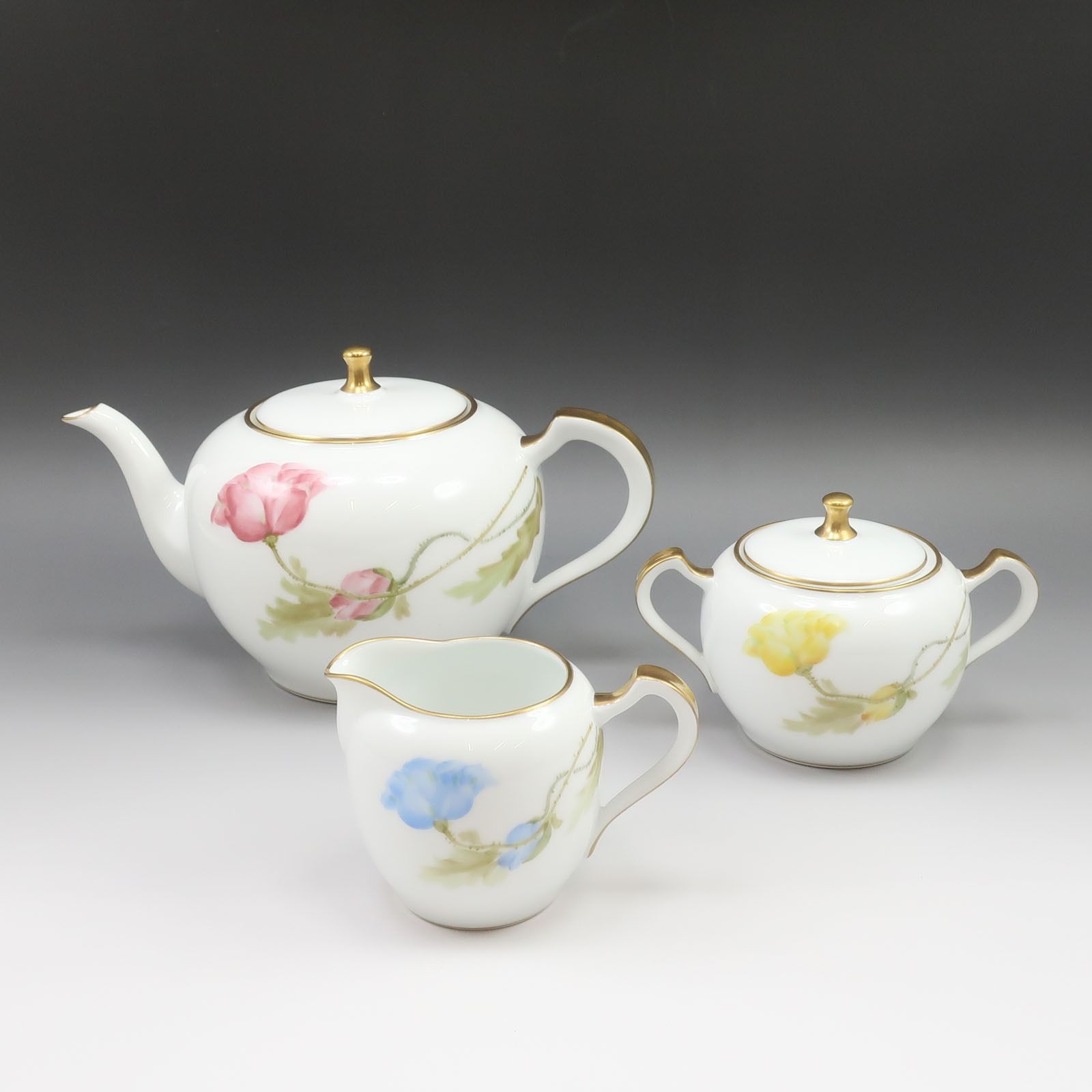 OKURA】大倉陶園 100周年記念 特注品 誂え品 ポット クリーマー