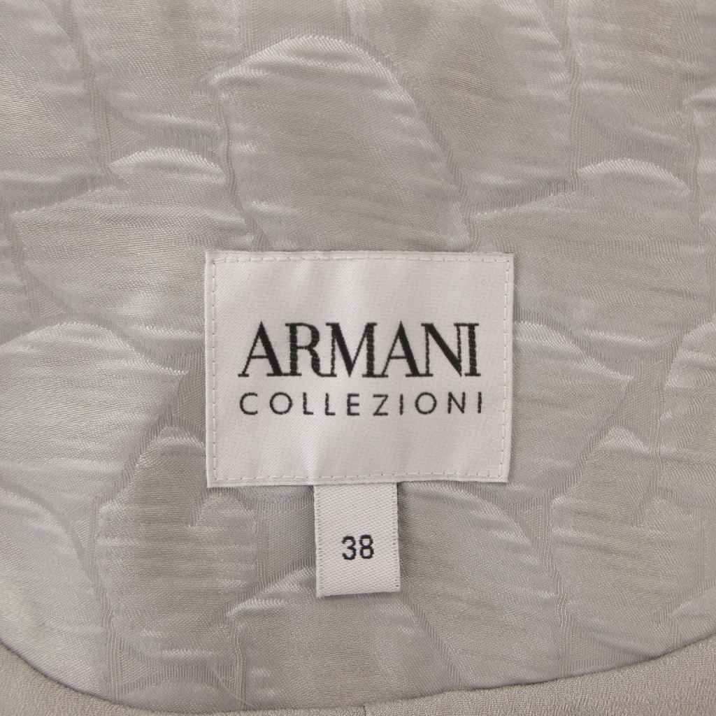 アルマーニ コレツィオーニ ARMANI COLLEZIONI ノーカラージャケット