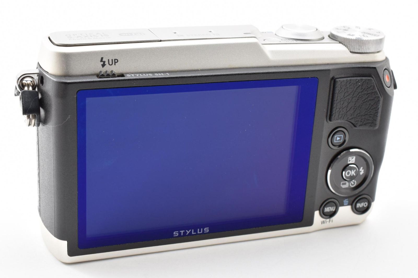 実用光学美品 Olympus オリンパス STYLUS SH-1 シルバー コンパクト