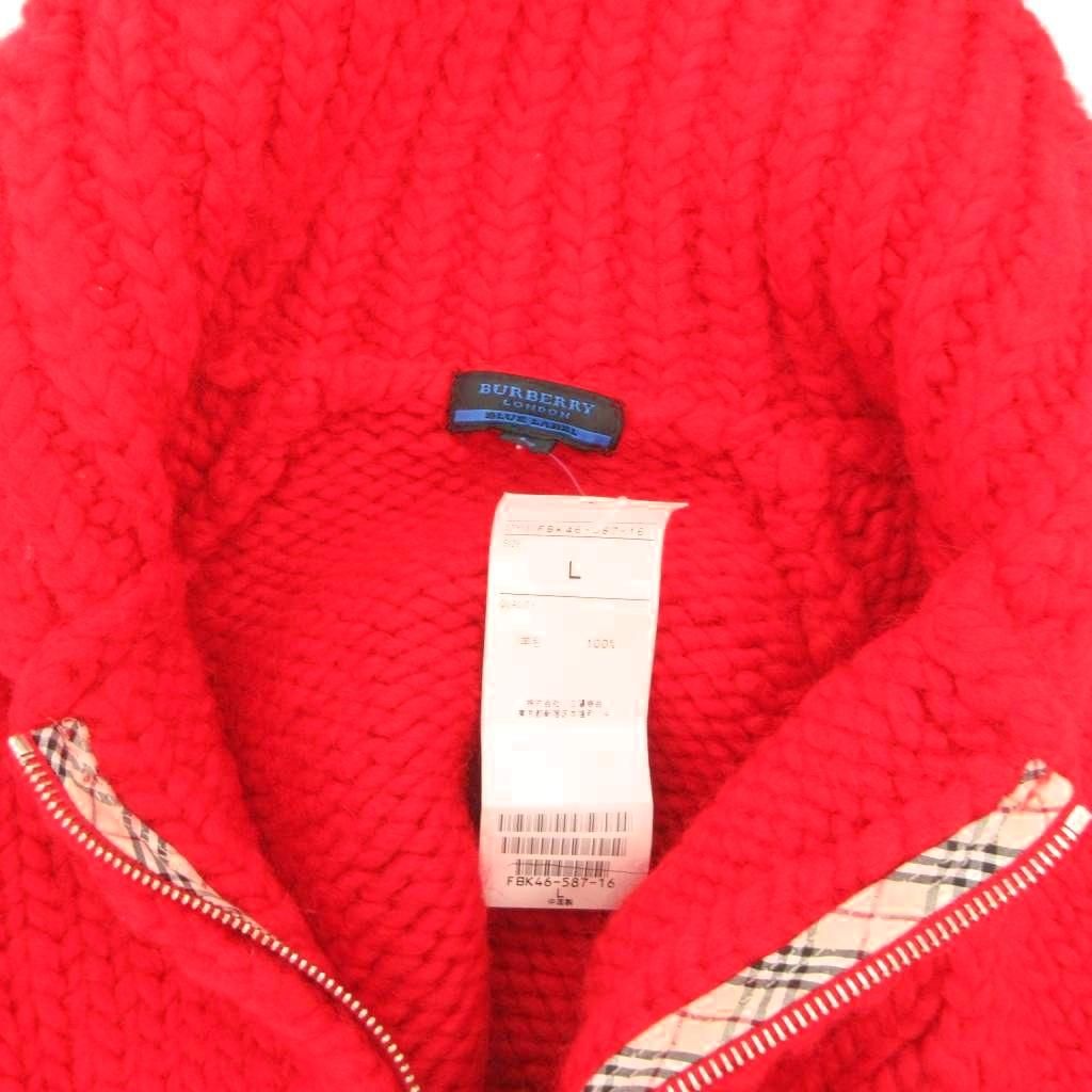 バーバリーブルーレーベル BURBERRY BLUE LABEL タグ付き ニット