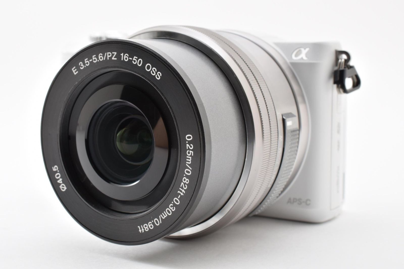 光学極上 SONY ソニー α5100 白 ホワイト / E 3.5-5.6 16-50mm OSS