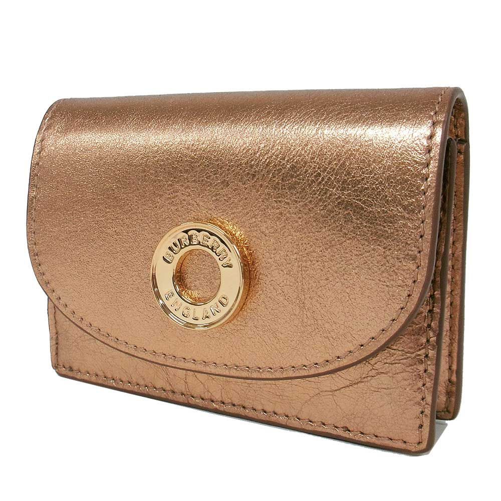 最終お値下げ　新品未使用　Burberry ケース 新品】バーバリー カードケース 財布 BURBERRY Amber アンバー レザー