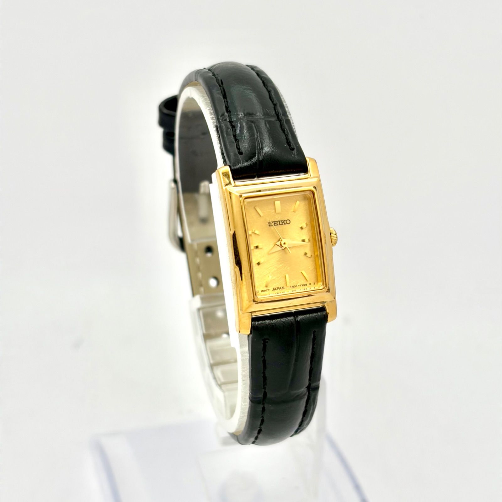 希少　稼動 腕時計　SEIKO セイコー　ゴールド　新品電池　レディース　A86 希少/新品電池】SEIKO セイコー レディース 腕時計 ゴールド