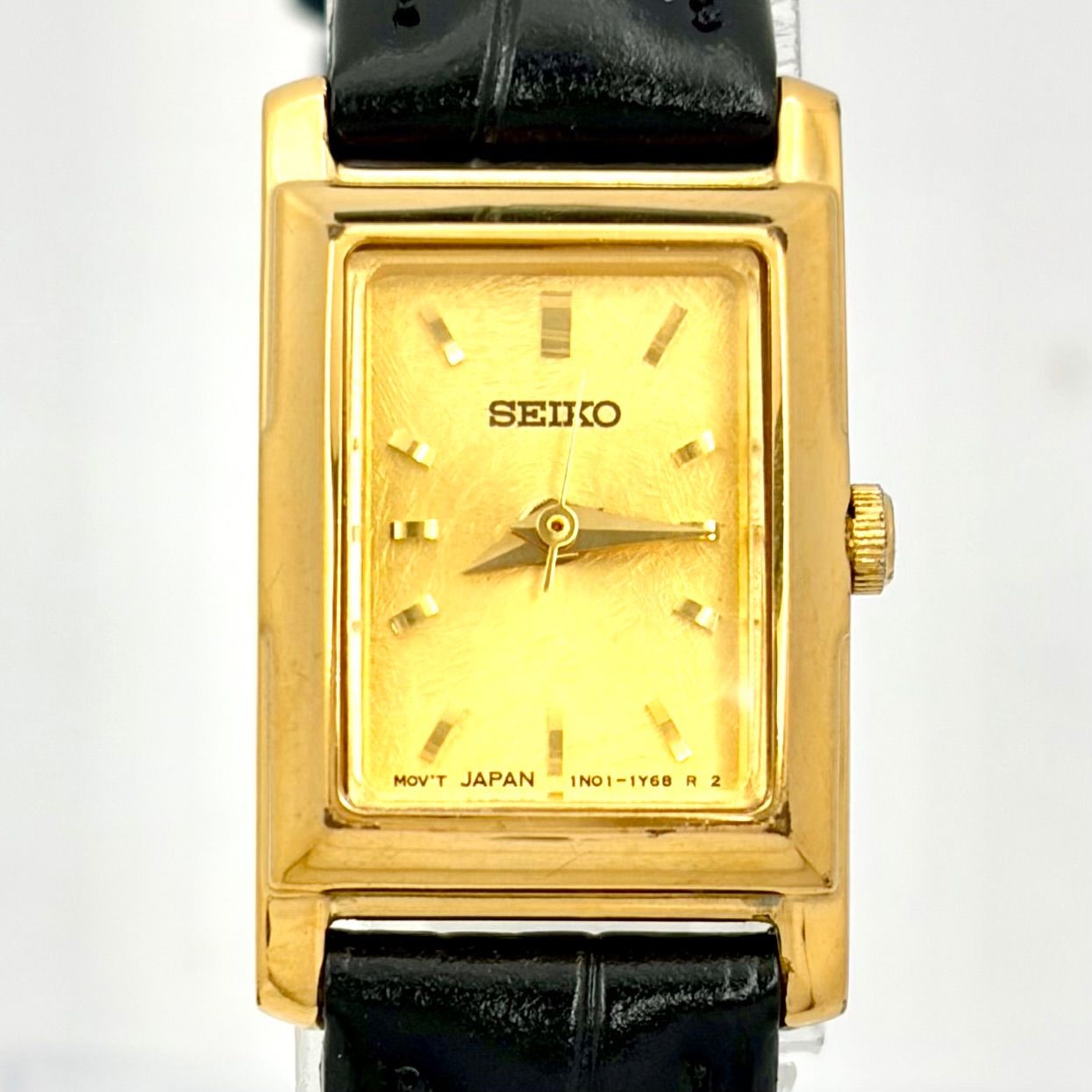 希少　稼動 腕時計　SEIKO セイコー　ゴールド　新品電池　レディース　A86 希少/新品電池】SEIKO セイコー レディース 腕時計 ゴールド