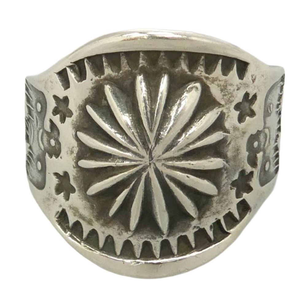 LARRY SMITH ラリースミス RG-0083 OYSTER RING SHELL REPOUSSE