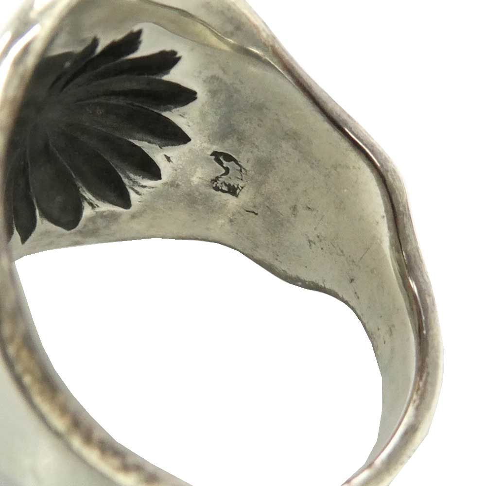LARRY SMITH ラリースミス RG-0083 OYSTER RING SHELL REPOUSSE