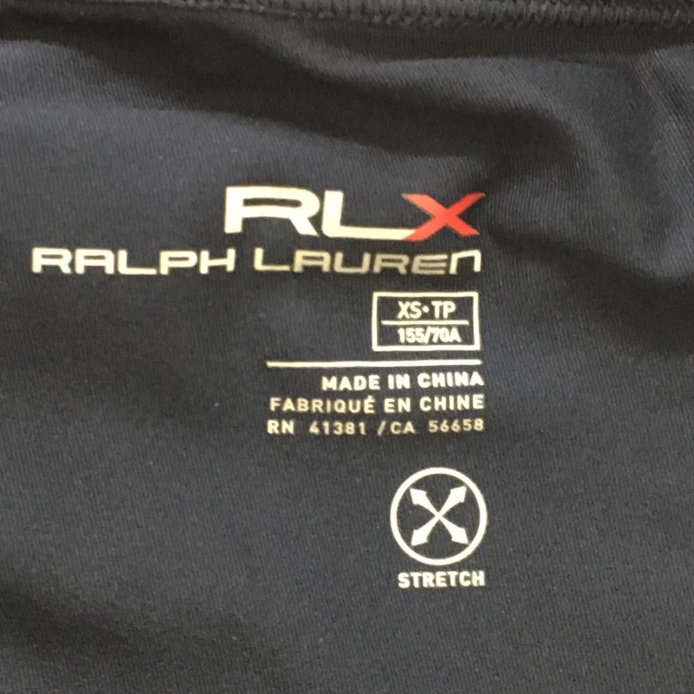 新品】RLXラルフローレン スカート ネイビー 一部パンチング 内側