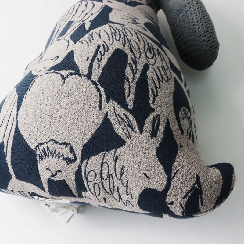 未使用 ミナペルホネン mina perhonen pi0377 usagi cushion うさぎ