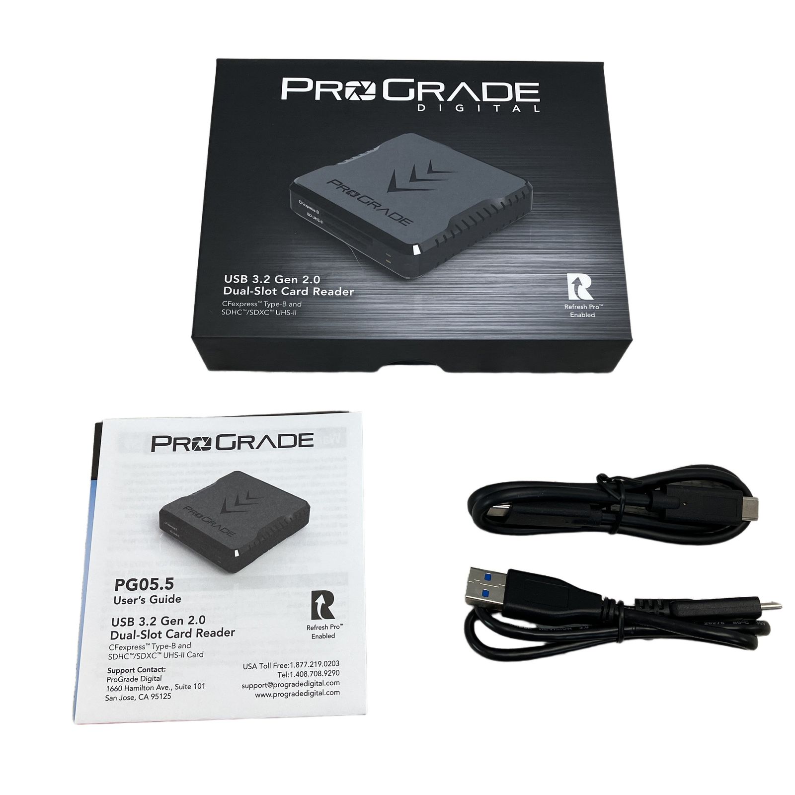 PRO GRADE CFEXPRESS B/SDカードリーダー 中古 - メルカリ