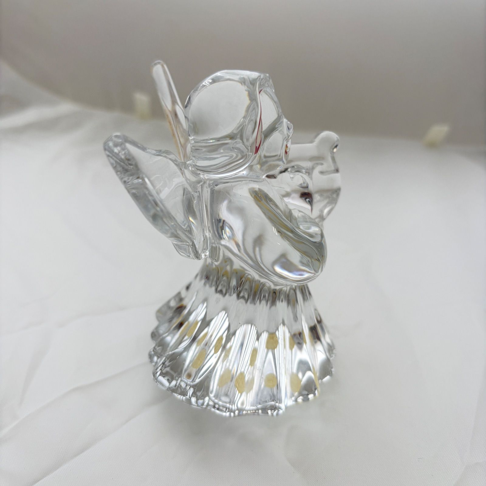 Baccarat バカラ クリスタル 天使 ハープ フィギュリン 置物 本体のみ