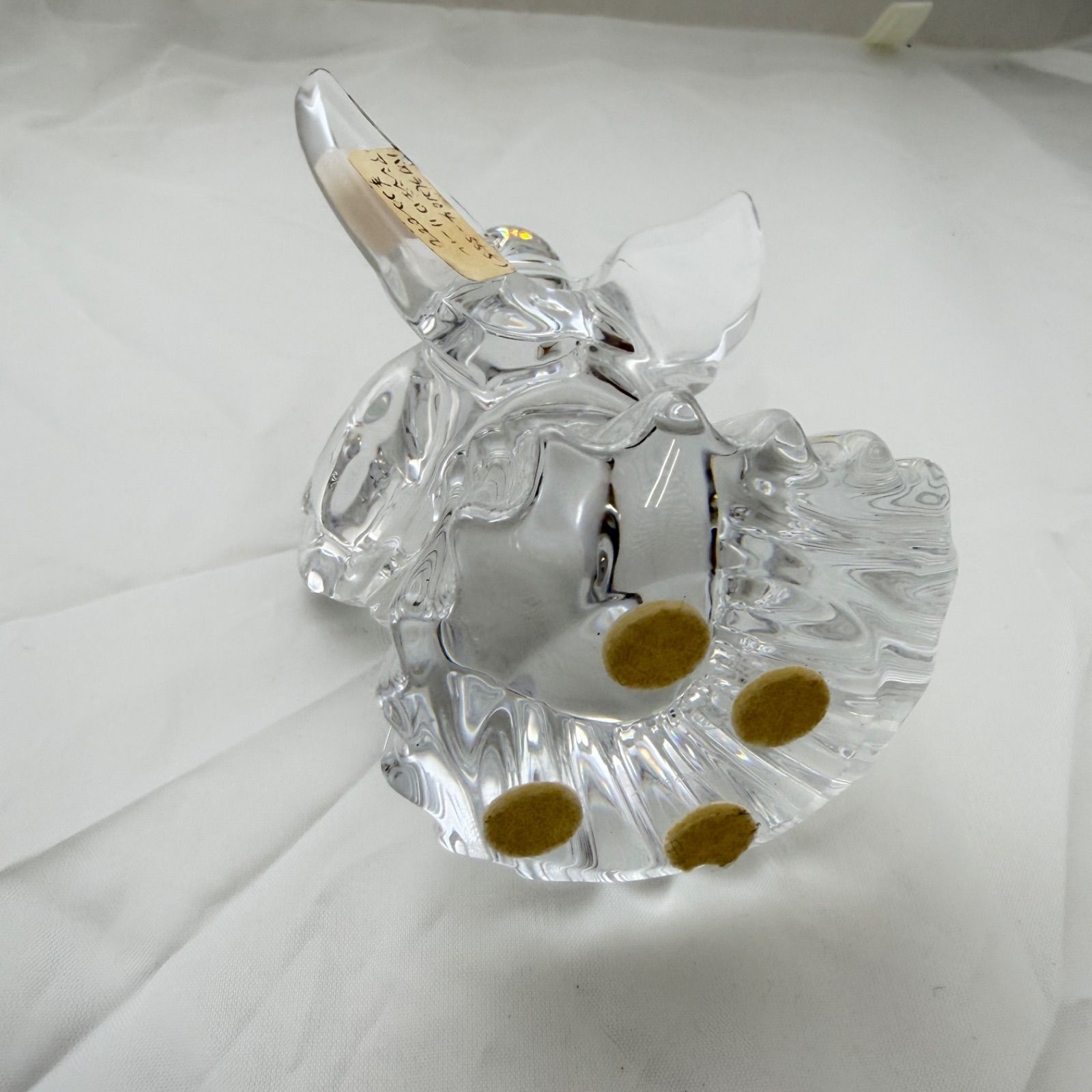 Baccarat バカラ クリスタル 天使 ハープ フィギュリン 置物 本体のみ