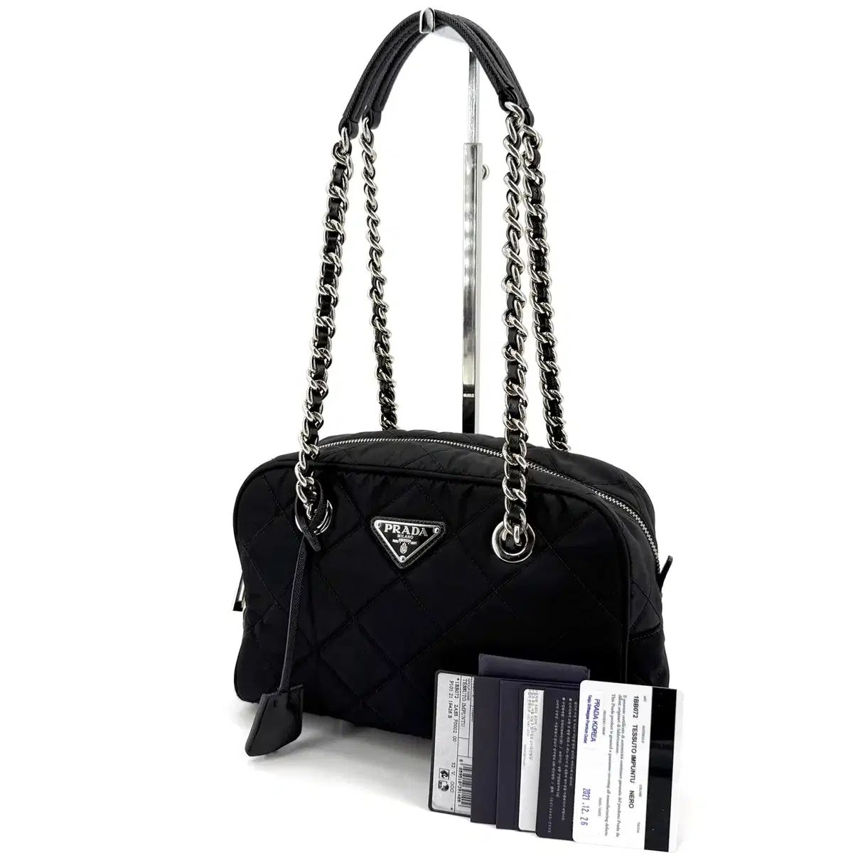 *正規品* PRADA プラダ キルティング チェーン ショルダーバッグ 1BB072