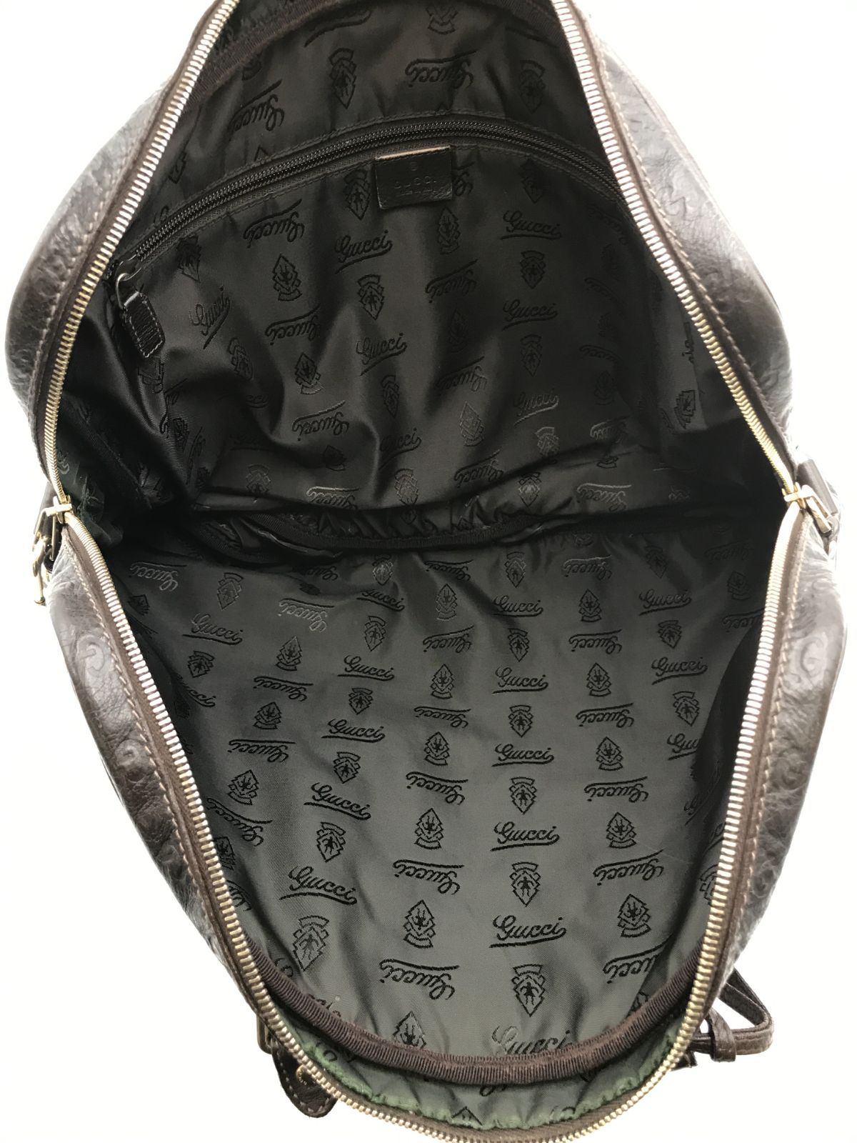 GUCCI グッチ ビジネスバッグ グッチシマ GG柄 ブラウン系 2753 - メルカリ