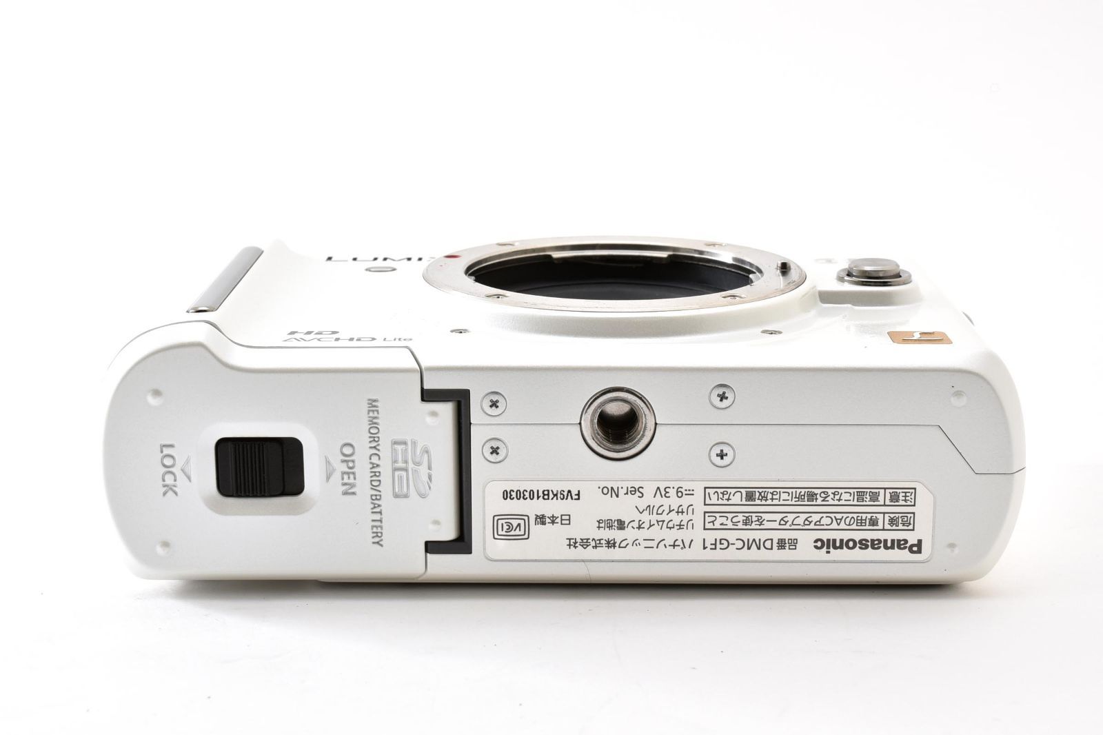 ☆良品 ショット数4760回☆ パナソニック Panasonic DMC-GF1 ホワイト