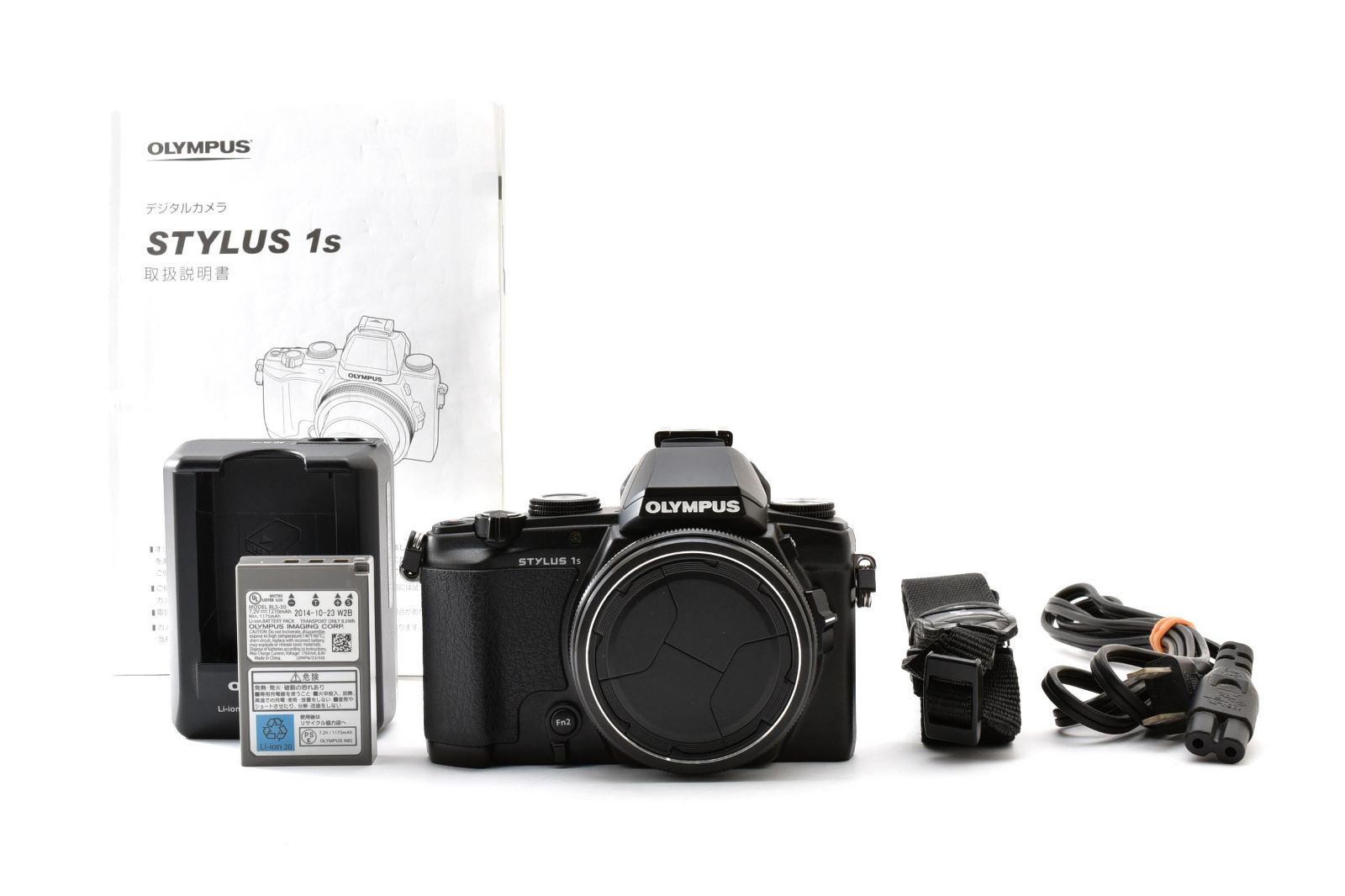★美品★ ★ショット数1704回★ オリンパス OLYMPUS STYLUS 1s 充電器付き ARYM6532 #254