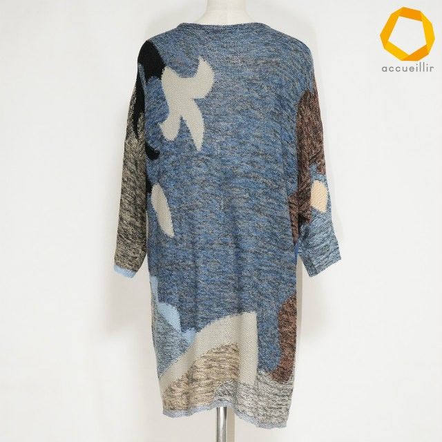 美品☆HIROKOKOSHNO☆コシノヒロコ☆ニットチュニック 38 美品