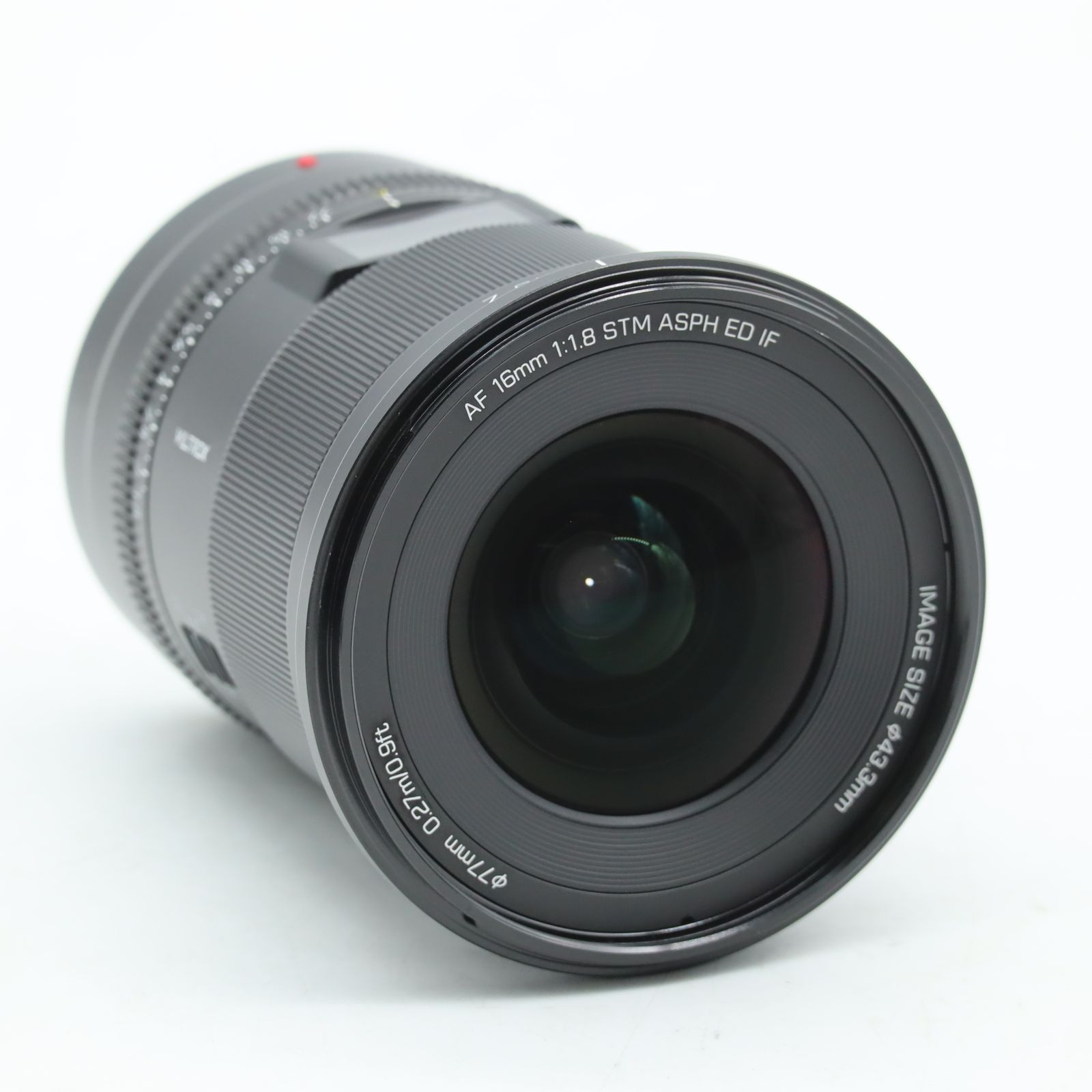 VILTROX AF 16mm F1.8 STM ASPH ED IF ニコンZ用 ブラック｜フルサイズ