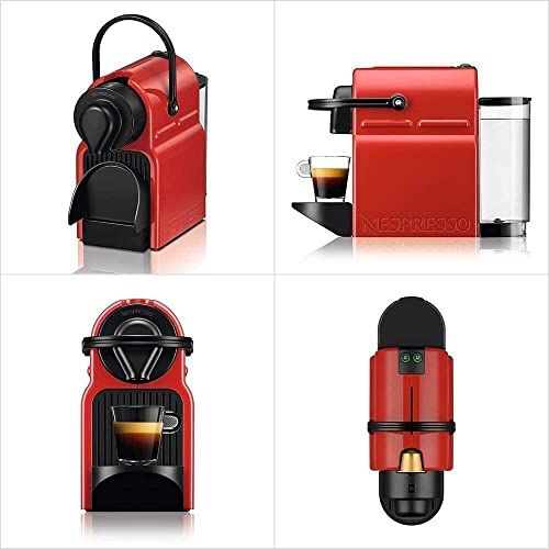 ネスプレッソ カプセル式コーヒーメーカー イニッシア ルビーレッド 水