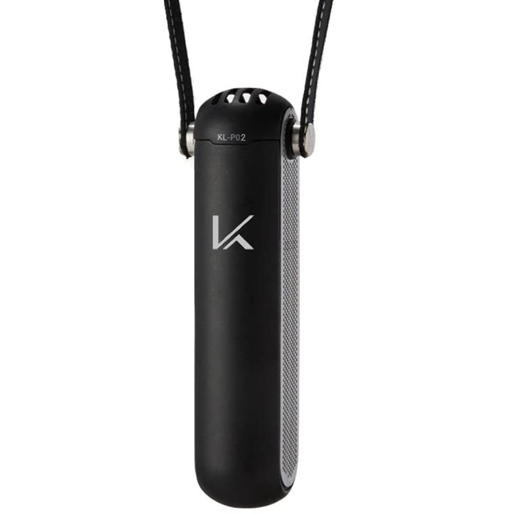 Kaltech カルテック ターンド・ケイ MY AIR 携帯型 パーソナル除菌脱臭機 首掛タイプ 花粉・ダスト対策モデル ブラック TURNEDKP02Kt