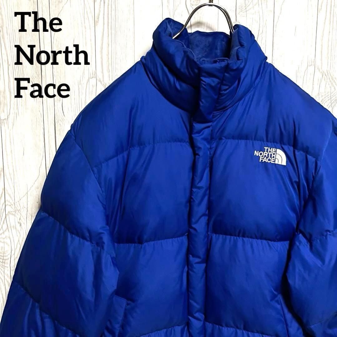 THE NORTH FACE ダウンジャケット ブルー レディース Mサイズ US規格 