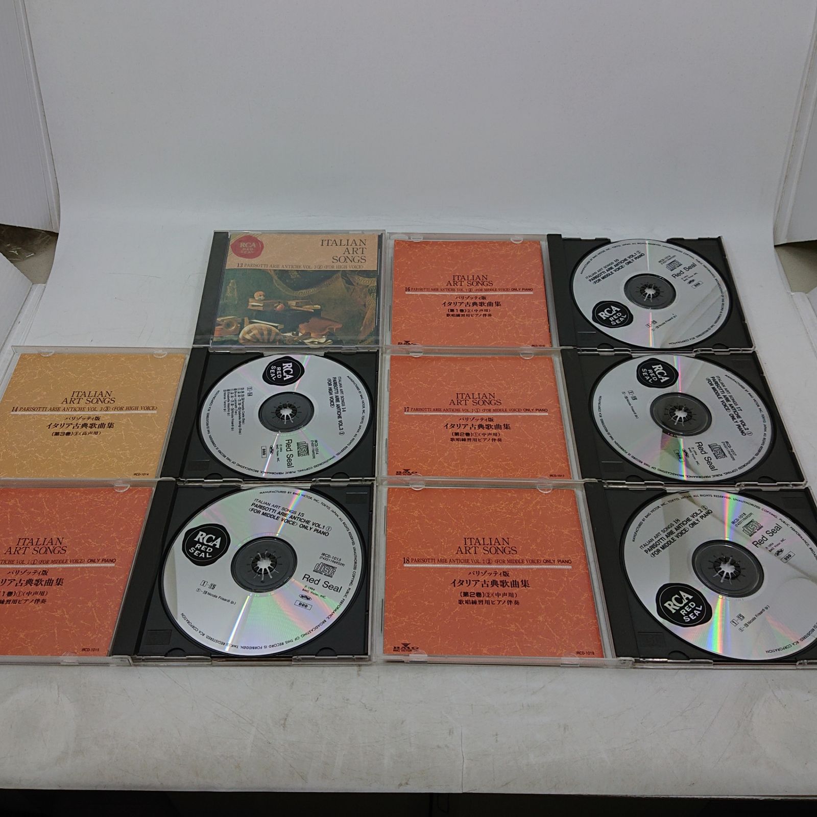 パリゾッティ版 イタリア古典歌曲集 CD全46枚中9枚欠品 37枚セット 未
