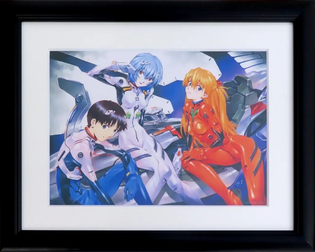 中古】原画イラストボード 付属品付)ヤングエース15周年記念オンリー