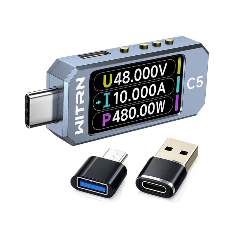 N◆USB パワーメーター PD 3.1 Type-c テスター デジタルマルチメーター 電流テスター 電圧検出器 DC 36V 6A PD 2.0/3.0 3.1QC 2.0/3.0/4.0 pps トリガー 289196c5