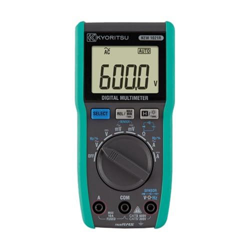 N◆共立電気計器 (KYORITSU) デジタルマルチメータ AC/DC 10A電流レンジ付 KEW 1021R 5154f037
