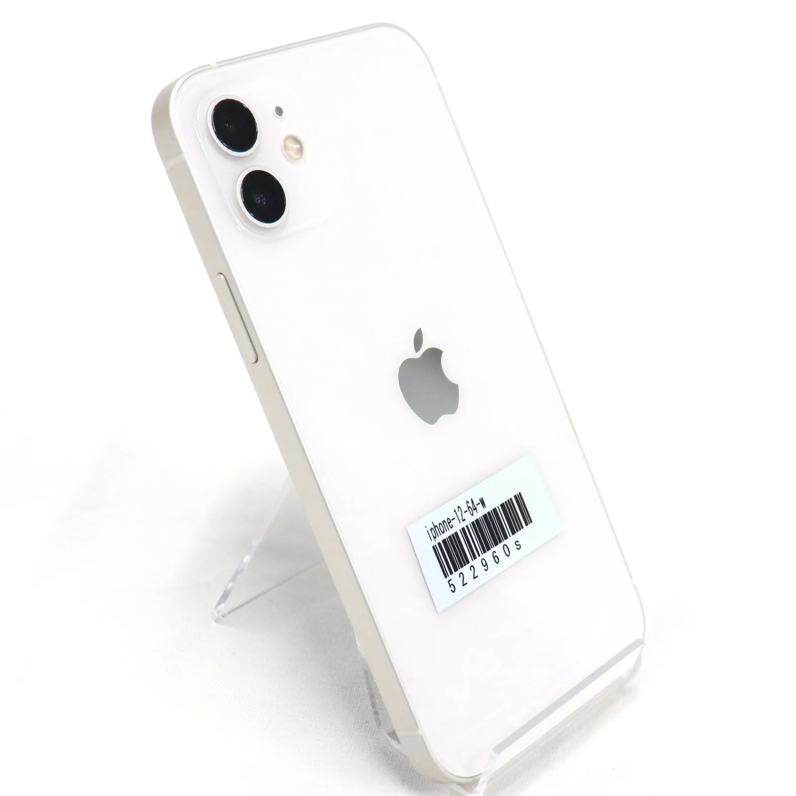 ☆iPhone12 ホワイト64GB 中古美品☆ Apple iPhone 12 64GB (SIMフリー) iphone-12-64-w ホワイト 整備済み