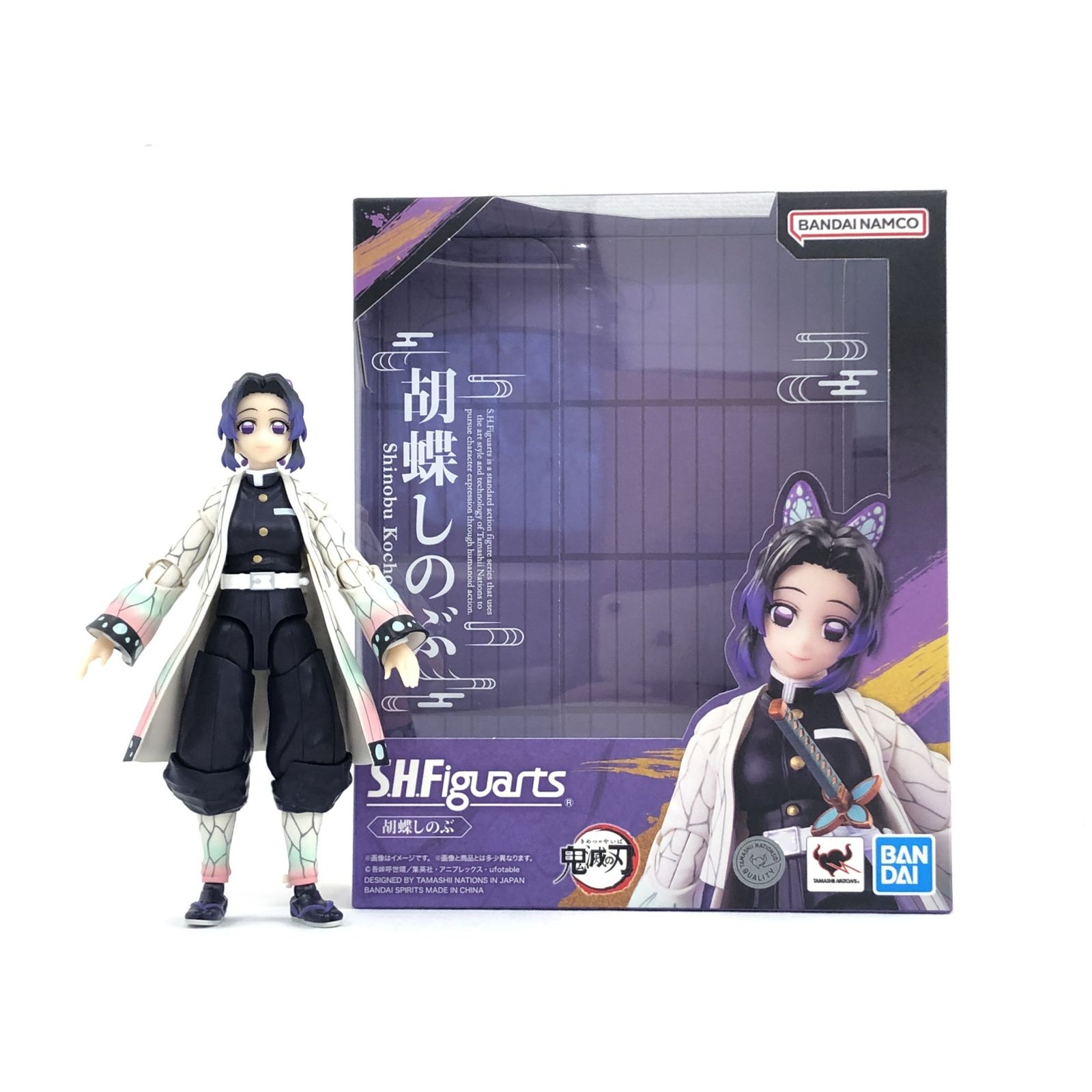 ● BANDAI SPIRITS フィギュア S.H.Figuarts 胡蝶しのぶ 「鬼滅の刃」 開封済