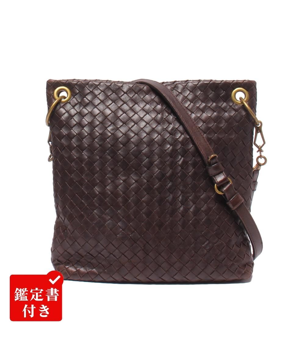 ボッテガ・ヴェネタ ショルダーバッグ 斜め掛け イントレチャート レディース BOTTEGA VENETA
