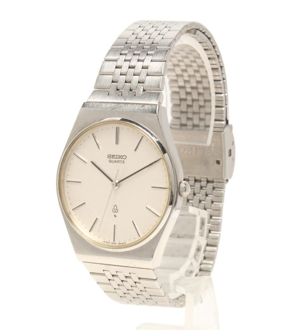 セイコー 腕時計 7830-8020 クオーツ シルバー メンズ SEIKO - メルカリ