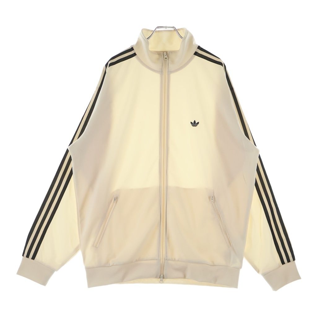 adidas (アディダス) FREAK'S STORE別注 BB TRACKTOP フリークスストア ベッケンバウアー ジップアップトラックジャケット ベージュ IX6436