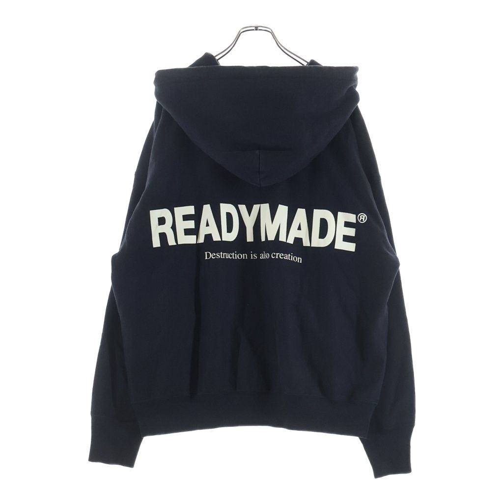 レディメイド READYMADE バックロゴ プルオーバー パーカー XL READY MADE (レディメイド) 23AW SMILE HOODIE スマイルフーディー
