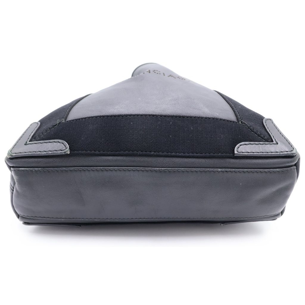 【美品】BALENCIAGA 2WAY キャンバス レザーXS BALENCIAGA (バレンシアガ) ネイビーカバスXS レザー キャンバス 2WAY
