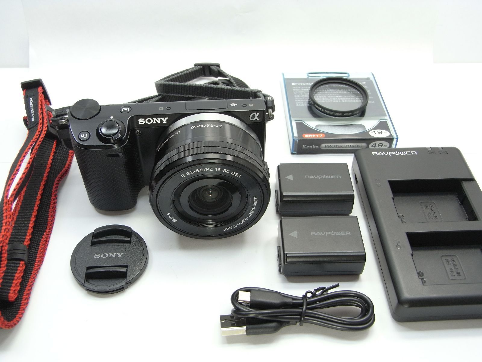 SONY(ソニー）ミラーレス一眼カメラ NEX-5R 16-50mm SELP1650 パワー